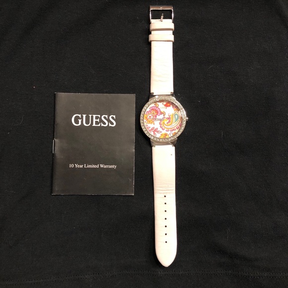 Paisley face GUESS watch